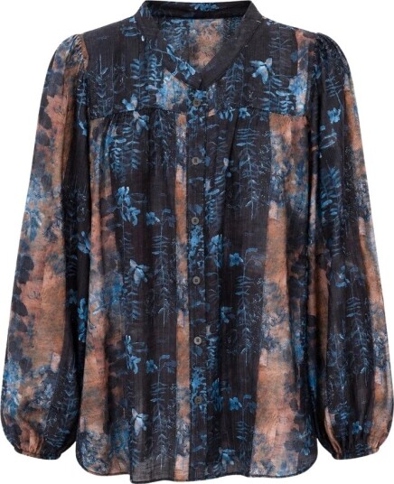 2 Biz Dame Bluser & Skjorter Flerfarget L,