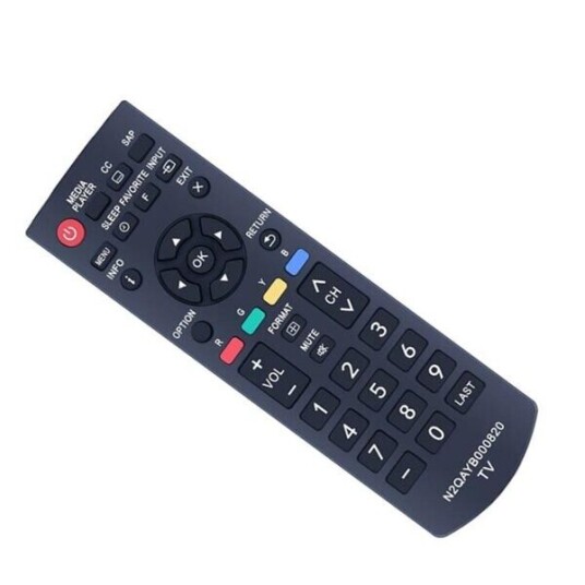 Fjernkontroll til Panasonic TV erstatter N2QAYB000820