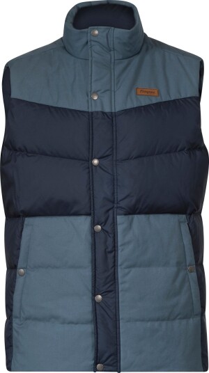 Bergans Men's Nordmarka Outdoor Down Vest Navy Blue/Orion Blue M, Navy Blue/Orion Blue Bergans Men's Nordmarka Outdoor Down Vest Navy Blue/Orion Blue M, Navy Blue/Orion Blue