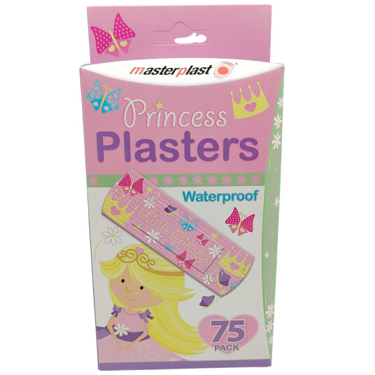Barneplaster Masterplast Pirat & Prinsesse 75 stk. PRINCESS Barneplaster Masterplast Pirat & Prinsesse 75 stk. PRINCESS