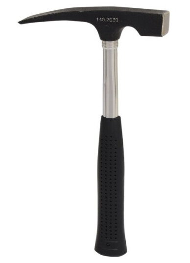 Ks Tools 140.2030, Murerhammer, Stål, Stål, Svart, 27 Cm, 800 G
