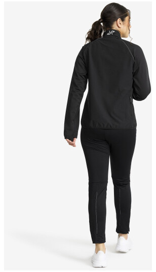 Revolutionrace Vindjakker Pace Wind Jacket Dame Black XS
