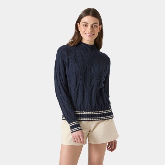 Helly Hansen Women's Positano Knit Sweater Marineblå M