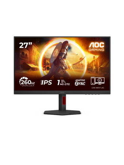 AOC 27G4ZR 27" Gaming Skjerm - 1920x1080 FHD, 260Hz, IPS, 1ms AOC 27G4ZR 27" Gaming Skjerm - 1920x1080 FHD, 260Hz, IPS, 1ms