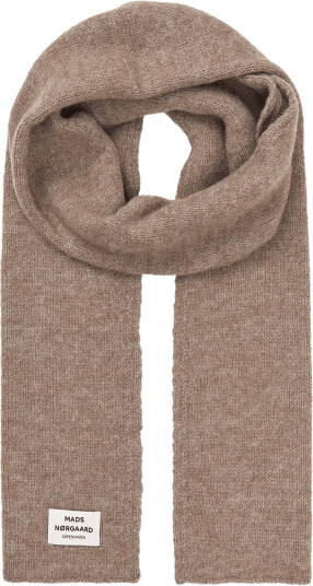 Mads Nørgaard Tosca Aloni Scarf - Beige - ONE SIZE