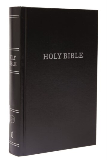 KJV, Pew Bible, Large Print, Hardcover, Black, Red Letter, Comfort Print KJV, Pew Bible, Large Print, Hardcover, Black, Red Letter, Comfort Print