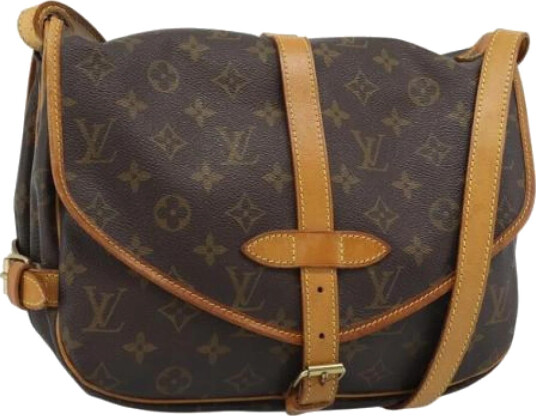 Louis Vuitton Vintage Dame Brun