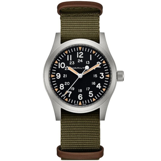 Hamilton Khaki Field Mechanical H69529933 - Herre - 42 mm - Analog - Automatisk mekanisk - Safirglass Hamilton Khaki Field Mechanical H69529933 - Herre - 42 mm - Analog - Automatisk mekanisk - Safirglass