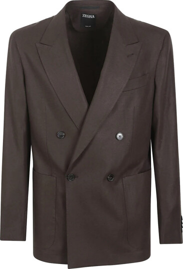 Zegna Herre Jakker Brun XL,
