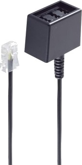 Shiverpeaks Bs71280-8 0,15 M Rj-45 3 X Tae N,N,F Sort Hankjønn Hunkjønn