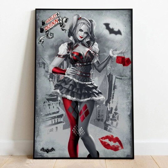 Batman Plakat Harley Quinn Playful - 91,5 x 61 cm