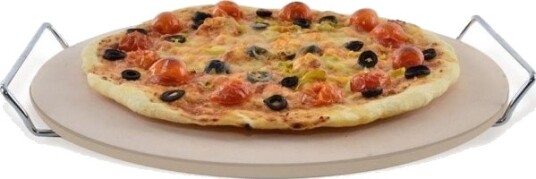 Vilde Ildfast Pizzastein Med Skrell Og Kniv 3 Delt Sett Vilde Ildfast Pizzastein Med Skrell Og Kniv 3 Delt Sett