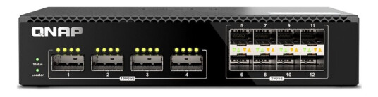 Qnap Qsw-M7308r-4X - Switch - Styrt - 4 X 100 Gigabit Qsfp28 + 8 X 25 Gigabit Sfp28 - Rackmonterbar