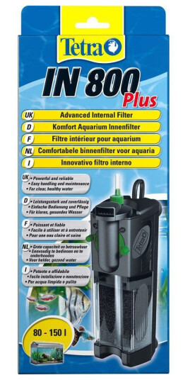 Tetra In 800 Plus Innerfilter Til Akvarie Max 150L