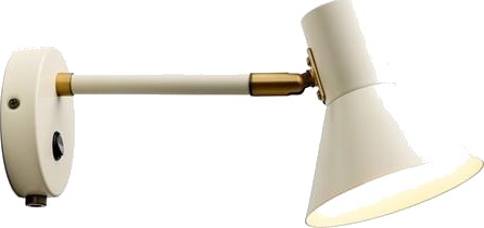 Halo Design Style Vegglampe Krem Antikk Halo Design Style Vegglampe Krem Antikk