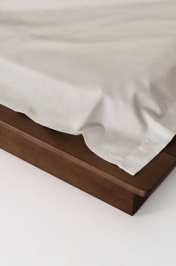 Zack PERCALE laken økologisk Lys beige 150X260