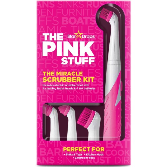 The Pink Stuff Sonic Scrubber Kit The Pink Stuff Sonic Scrubber Kit