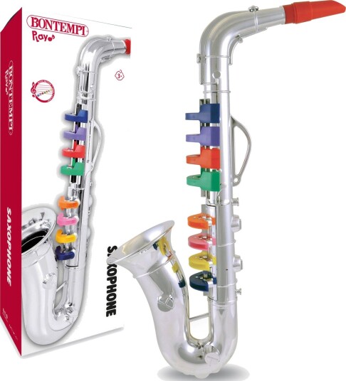 Bontempi Saksofon I Krom 8 Noter