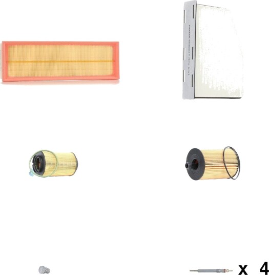 Servicepakke RIDEX 4682P7986