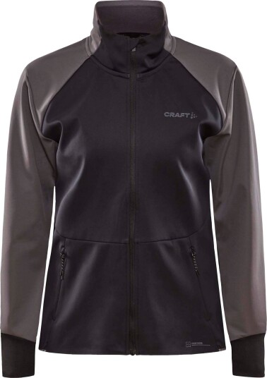 Craft Women's Core Nordic Training Jacket Black-Granite XS, Black/Granite Craft Women's Core Nordic Training Jacket Black-Granite XS, Black/Granite