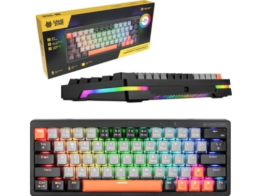 Tracer Gamezone Evo3 Hot Swappable Mekanisk Gamingtastatur Mini Trådløs Grå