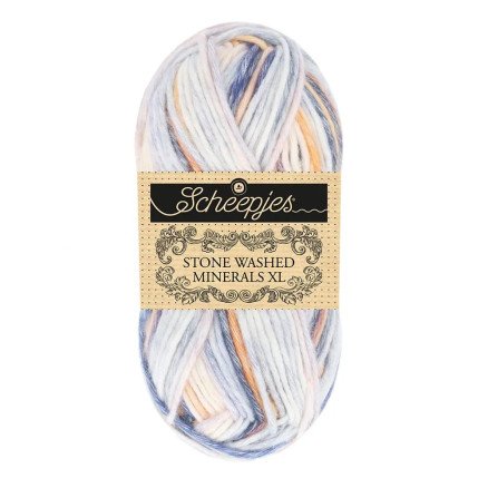 Scheepjes Stone Washed XL Minerals Garn 919 Kobolt Kobber