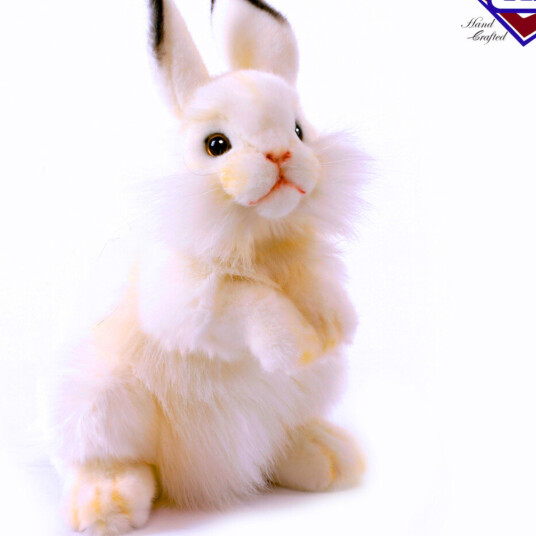 Hansa Creation White Rabbit Plush Hansa Creation White Rabbit Plush