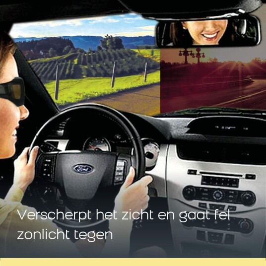 HD Fitover solbriller – polariserte UV beskyttelse