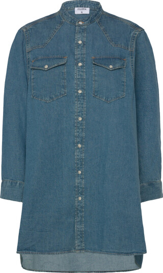 Filippa K Western Denim Shirt Dress Blue 42 Filippa K Western Denim Shirt Dress Blue 42