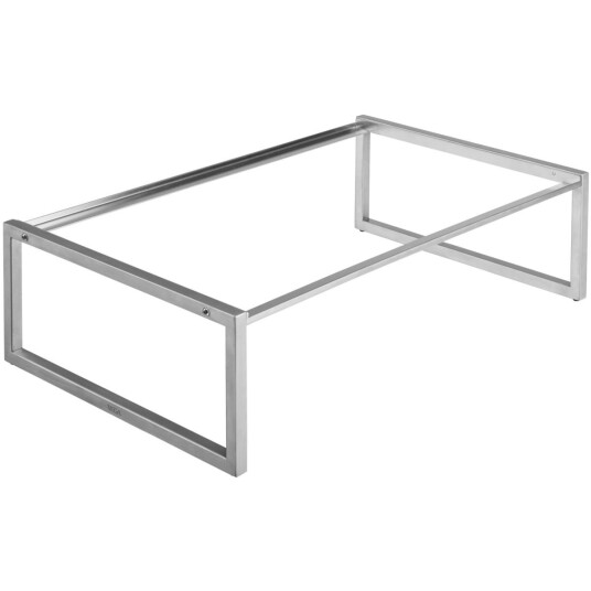 VEGA Understell Torresso GN 1/1 høy; Størrelse GN 1/1, 59.4x36x16 cm (LxBxH); Sølvfarge; Rektangulær