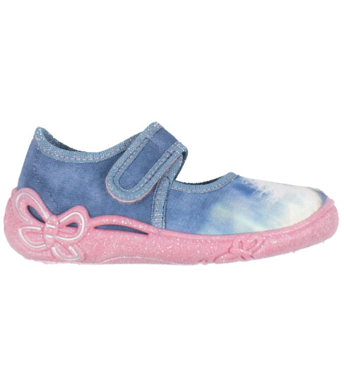 superfit Belinda tøffel blå/rosa (medium)