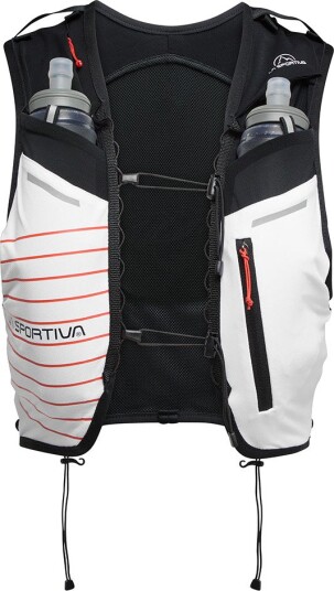 La Sportiva Trail Vest 5 L White/cherry Tomato M