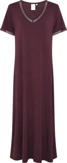 CCDK Copenhagen Jacqueline Shortsleeved Long Dress FUDGE M CCDK Copenhagen Jacqueline Shortsleeved Long Dress FUDGE M