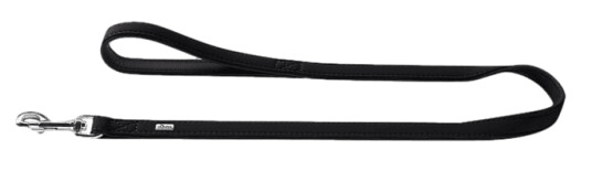 Hundekoppel Softie Svart/Svart 180 cm/15 mm