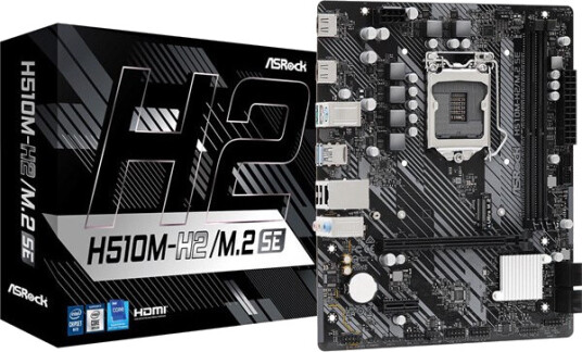 ASRock H510M-H2 Micro ATX Hovedkort med Intel H470 og DDR4-SDRAM