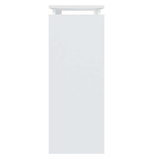 vidaXL Konsollbord hvit 80x30x80 cm sponplate