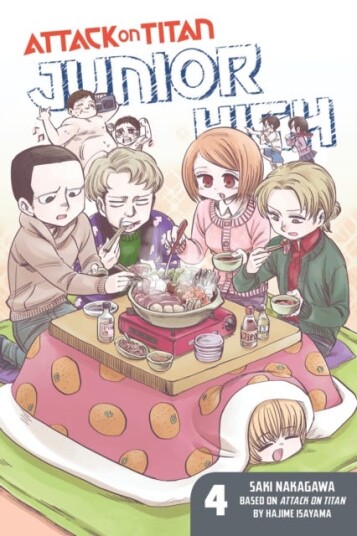 Attack On Titan: Junior High 4 Av Hajime Isayama, Saki Nakagawa