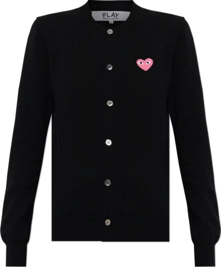 Comme des Garçons Play Dame Strikkevarer Svart XL, Comme des Garçons Play Dame Strikkevarer Svart XL,