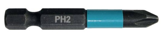 Makita Phillips Ph2 Heksagonal 50mm Skruebit 2 Stk