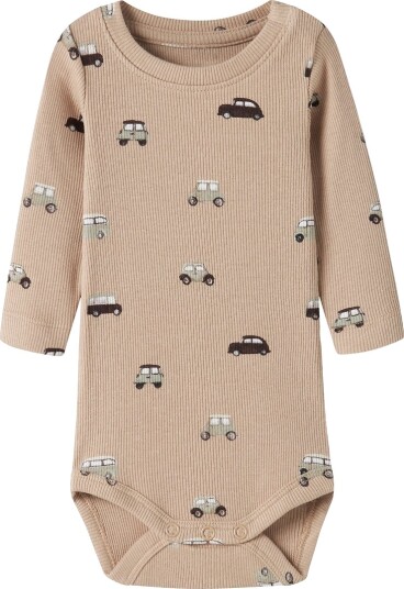 Name It Body I/e NbmOttomansk Sesam Name It 68 Langermet Body Beige Brun 62