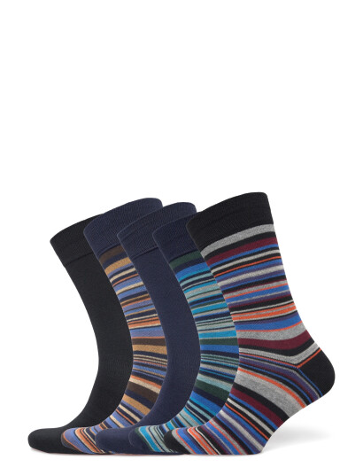 Claudio Claudio Socks Bamboo 5 Pc Fsc   Black   40 47