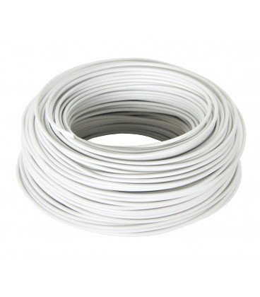RK-ledning 2,5mm² Hvit 450/750V