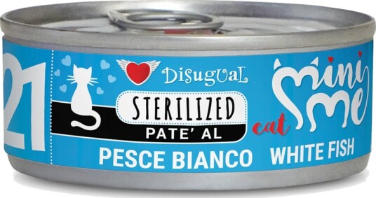 Disugual Våtfôr Mini Me Sterilised Hvitfisk 24 X 85 G