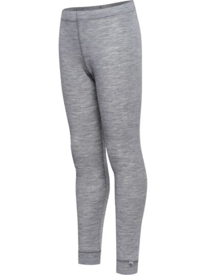 Hummel Grey Melange Jr Ull Rib Leggings 134 Hummel Grey Melange Jr Ull Rib Leggings 134