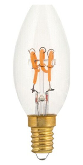 e3light Vintage E14 mignonpære 2200K 3W Klar