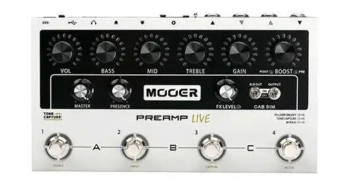 Mooer Micro Preamp Live Mooer Micro Preamp Live