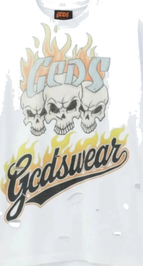 Gcds Herre Topper Hvit XS, Gcds Herre Topper Hvit XS,