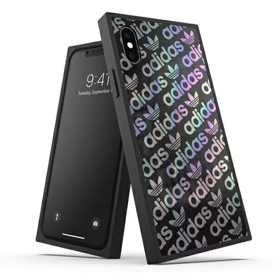 Dėklas Adidas Or Or Square Logo Iphone X/Xs Juodas/Multicolor