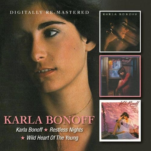 Karla Bonoff Karla Bonoff / Restless Nights / Wild Heart Of The Young CD Karla Bonoff Karla Bonoff / Restless Nights / Wild Heart Of The Young CD