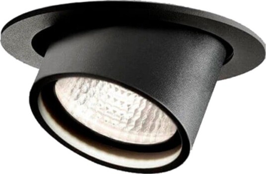 Angle Downlight innfelt spot 7 W CCT svart – LIGHT POINT   Bad   Aluminium